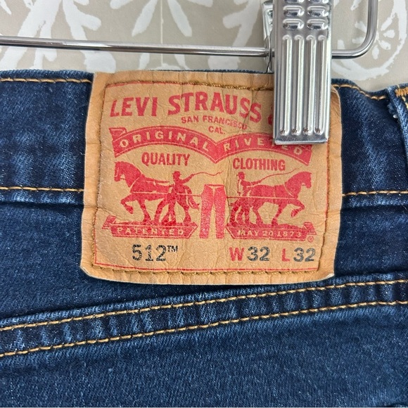Levis 512 Slim Taper Fit Jeans - Picture 2 of 3